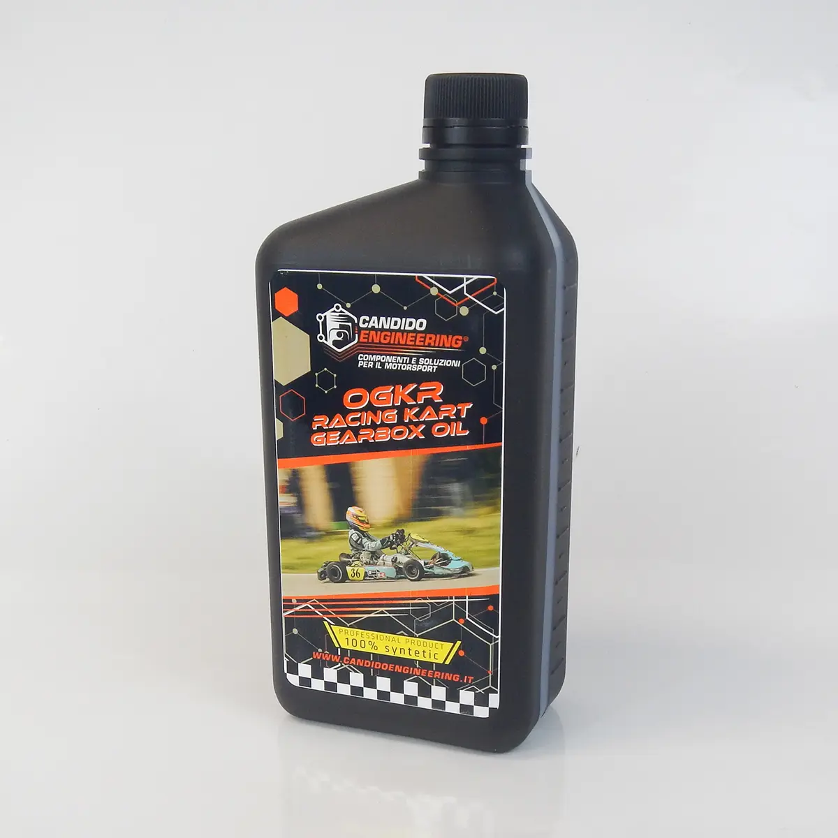 Lubrificante Cambio Kart KZ “OGKR” - 100% Sintetico, Flacone 1000ml