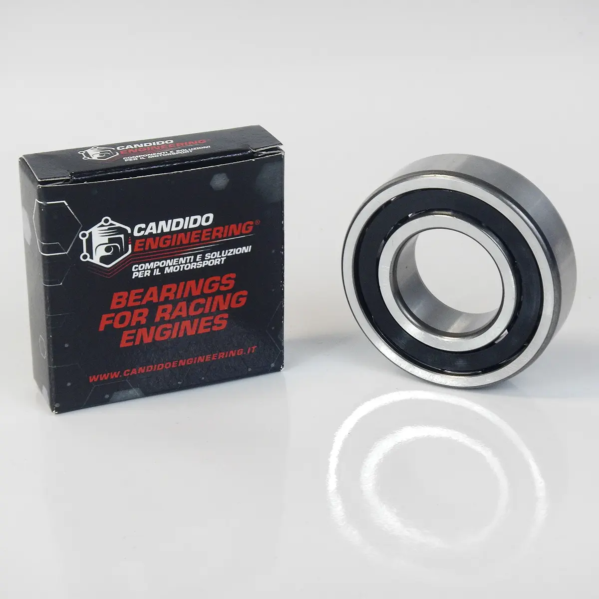 Cuscinetto Banco Motore Kart KZ 125cc 6205/C4 – 8 Sfere, Alta Prestazione, Versione 8S