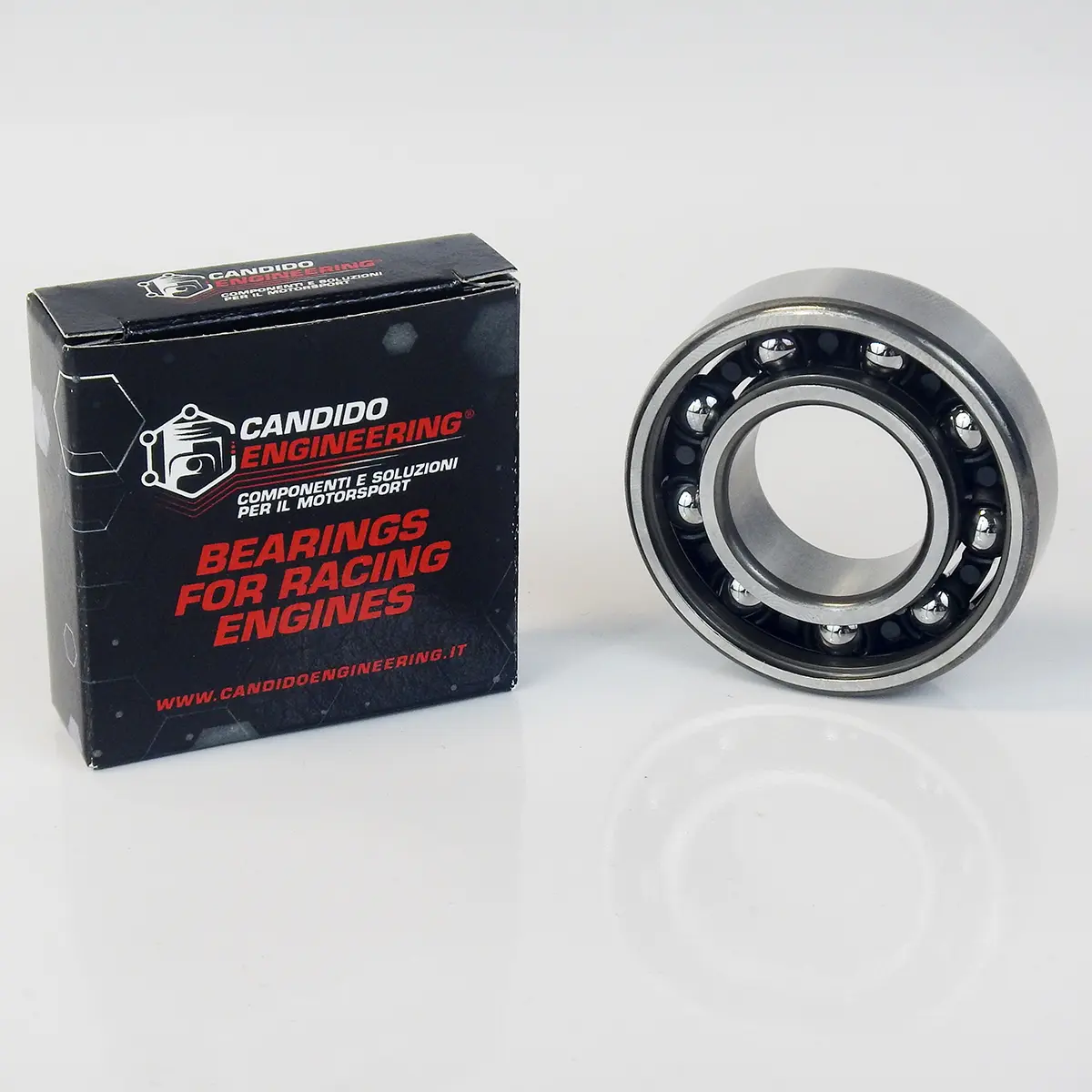 Cuscinetti Di Banco Motore Kart KZ 125cc 6205/C4 – Gabbia Rinforzata Versione ST